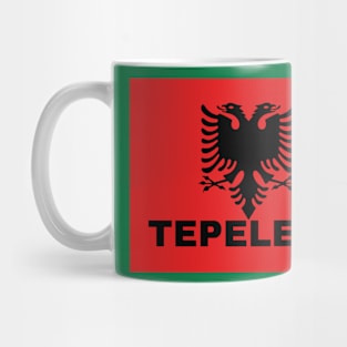 Tepelenë City in Albanian Flag Mug